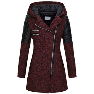 Zoë™ - Trendy Asymmetrical Zipper Winter Coat