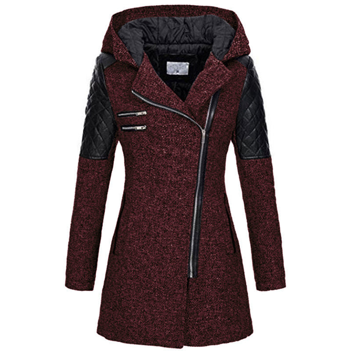 Zoë™ - Trendy Asymmetrical Zipper Winter Coat