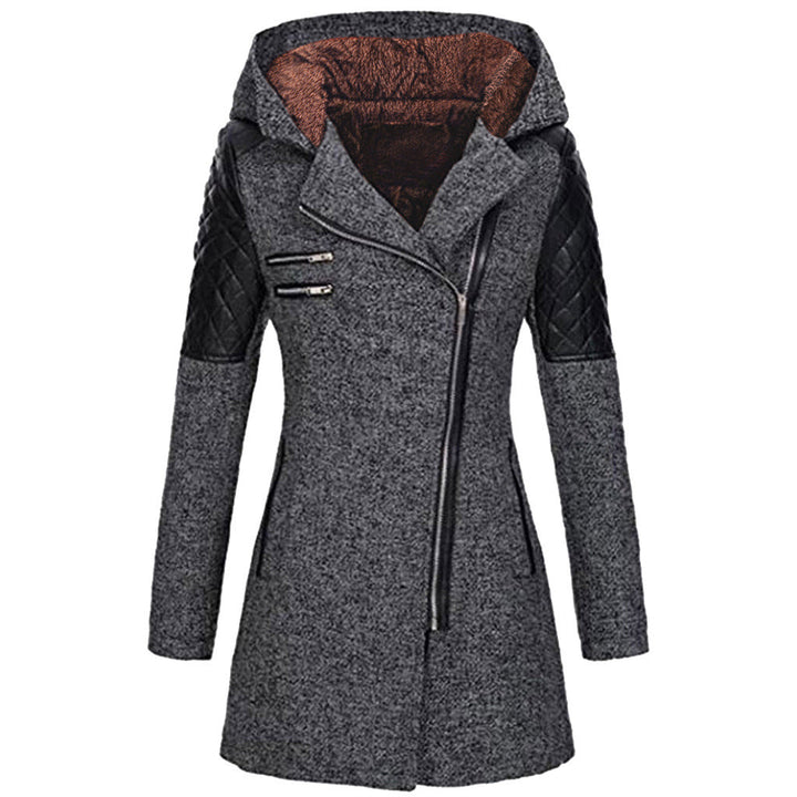 Zoë™ - Trendy Asymmetrical Zipper Winter Coat