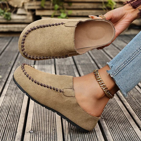 Darcie – Classic Leather Orthopaedic Mules