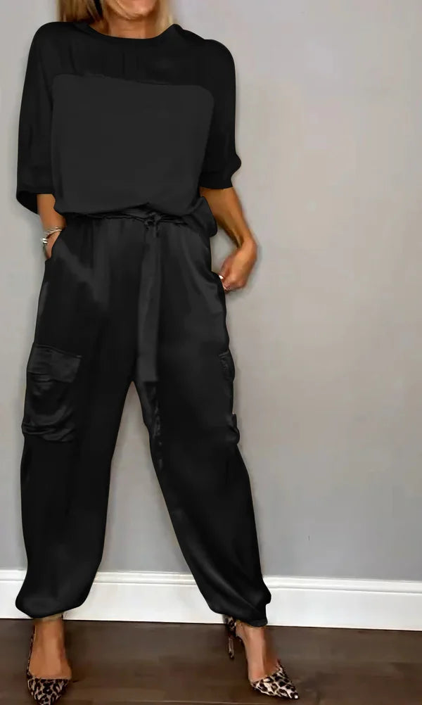 Margaret - Luxurious Satin Ensemble