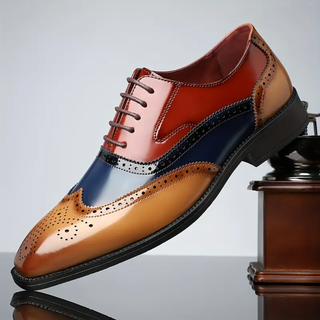 Classic Wingtip Brogue Shoes