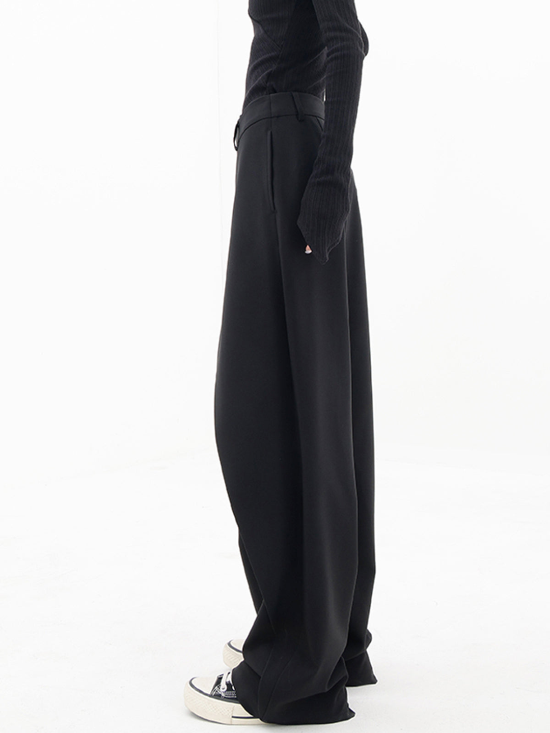 Avery - Wide Leg Asymmetric Trousers