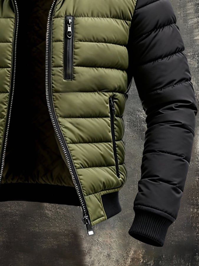 Noah - Zip-Up Padded Jacket for Men