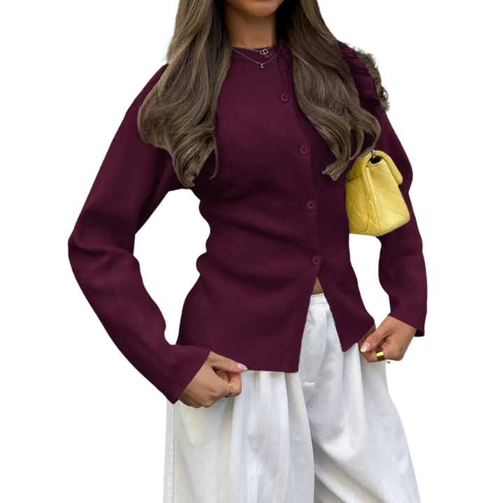 Contemporary Long Sleeve Cardigan