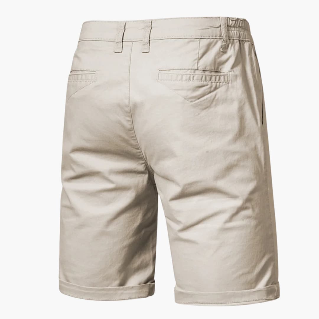 Men's Lightweight Tailored Shorts - Smart Casual Comfort