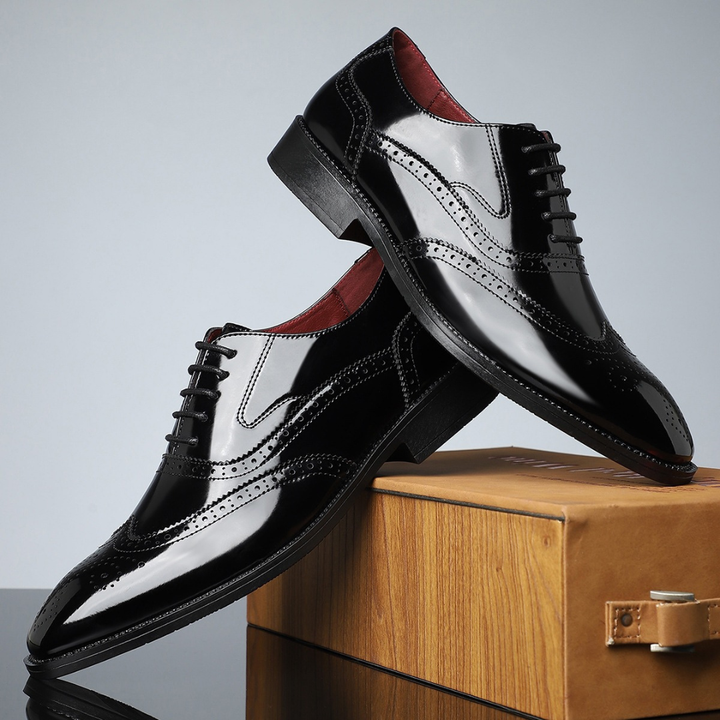 Classic Wingtip Brogue Shoes