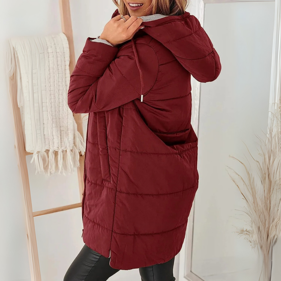 Lavinia – Relaxed Fit Hooded Down Puffer Jacket
