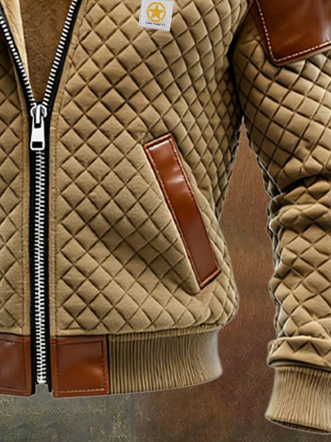 Elliot - Pocketed Quilted Jacket