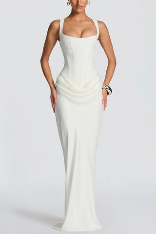 Caitlin - Square Neck Maxi Dress