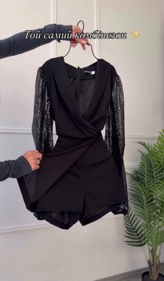 Araminta – Chic Black Jumpsuit