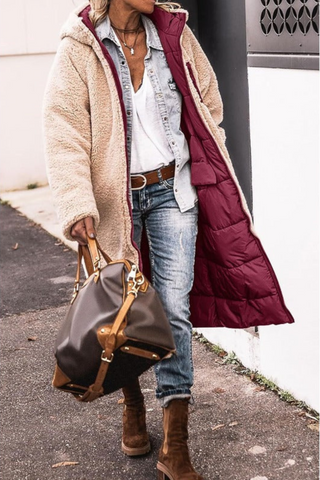 Amelia | Elegant Reversible Coat