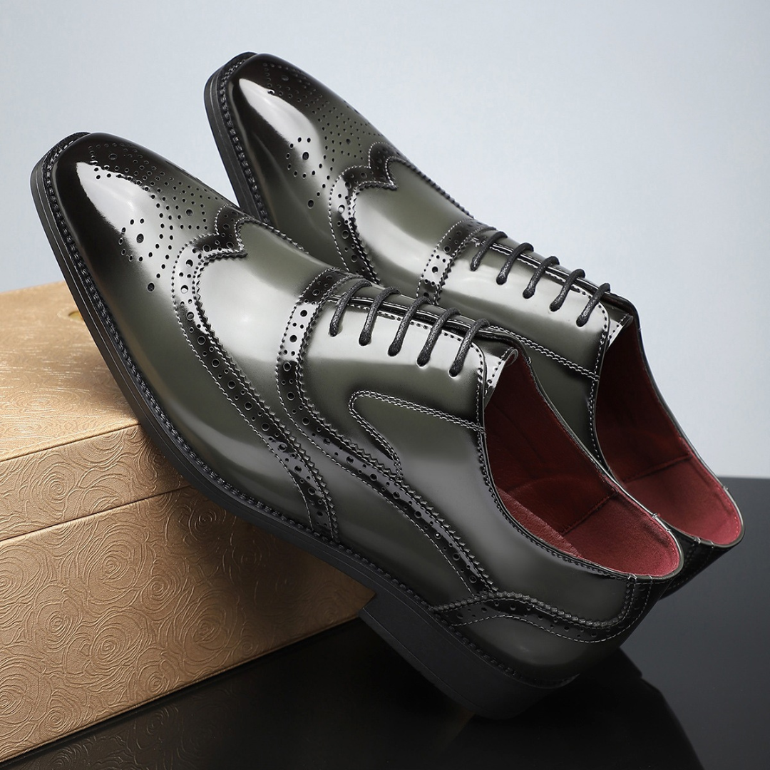 Classic Wingtip Brogue Shoes