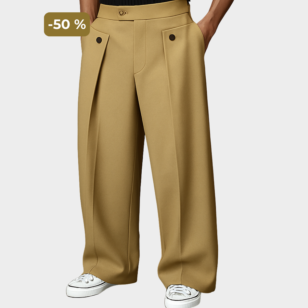 Hunter - Sophisticated Pleated Dress Pants