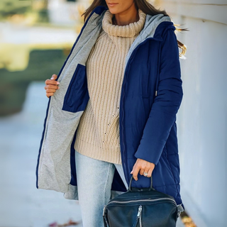 Lavinia – Relaxed Fit Hooded Down Puffer Jacket