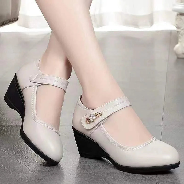 Marigold – Stylish Vegan Mid-Heel Footwear