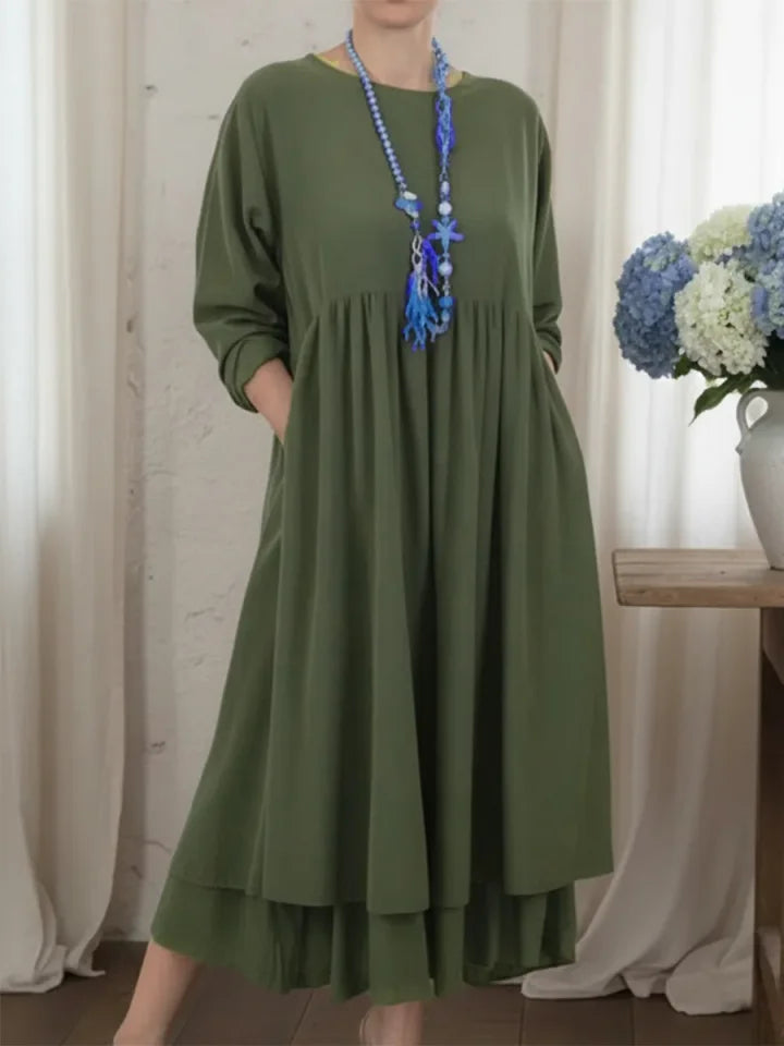 Margaret – Easygoing Cotton Midi Dress
