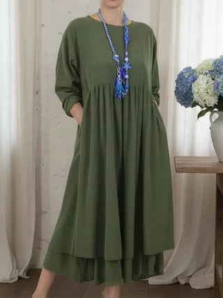 Margaret – Easygoing Cotton Midi Dress