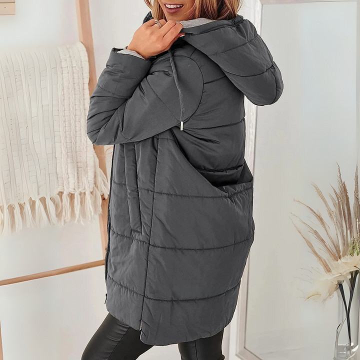 Lavinia – Relaxed Fit Hooded Down Puffer Jacket