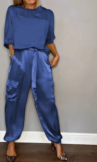 Margaret - Luxurious Satin Ensemble