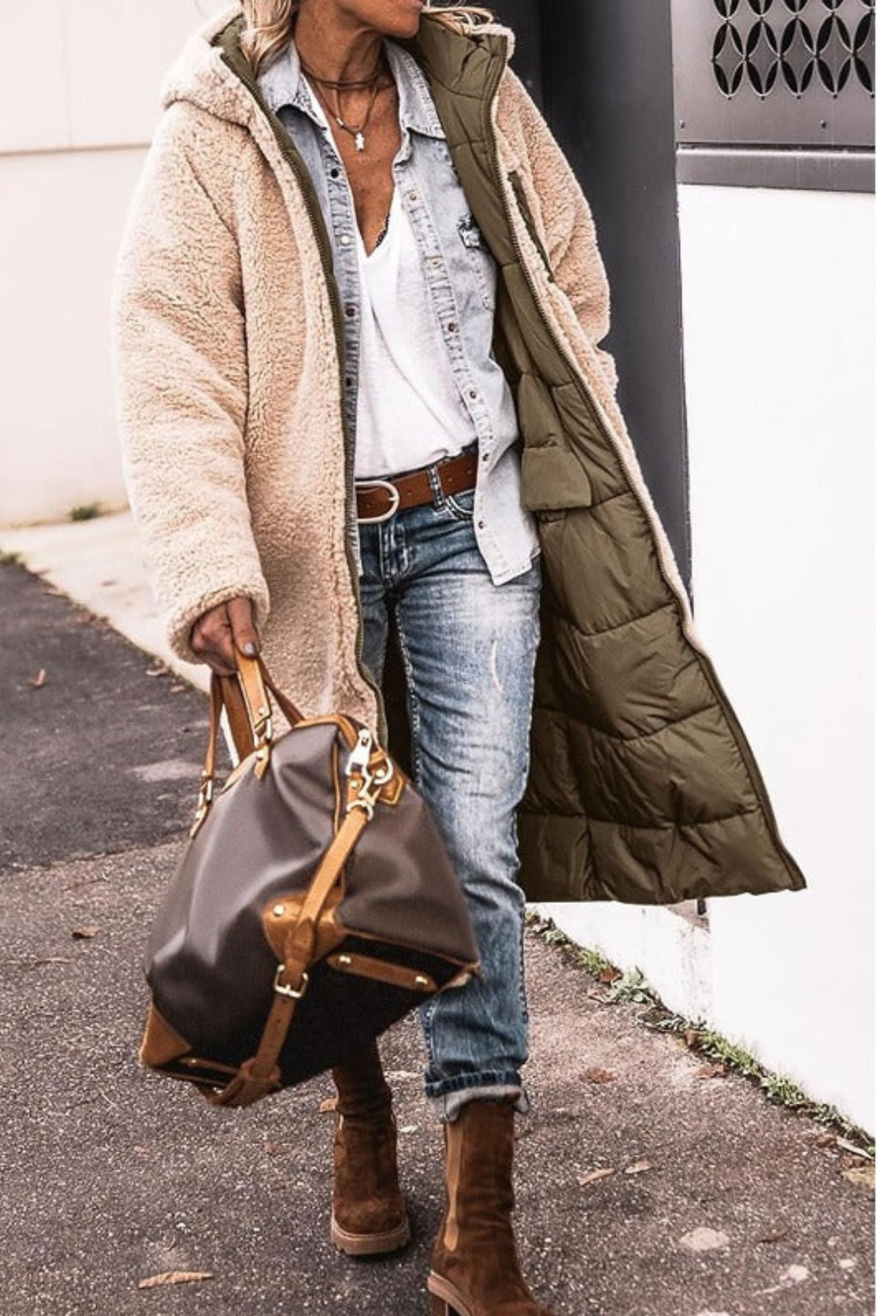 Amelia | Elegant Reversible Coat
