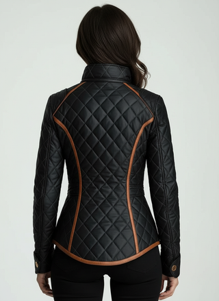 Bethany - Padded Jacket with Diamond Quilting