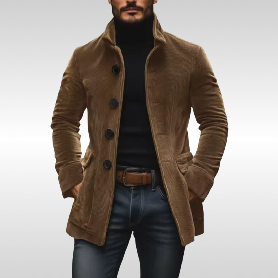 Alfie – Slim-Fit Tailored Corduroy Jacket