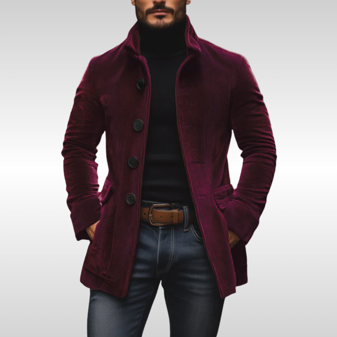Alfie – Slim-Fit Tailored Corduroy Jacket