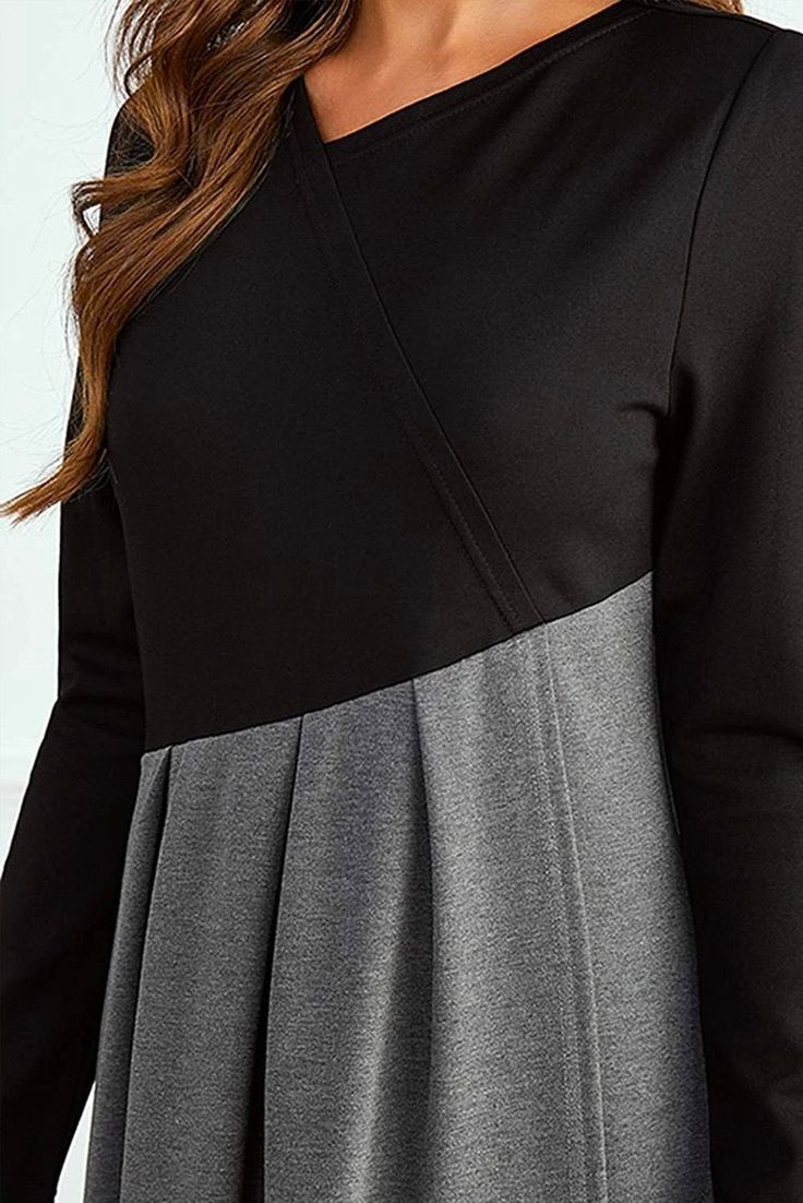 Samantha - Two-Tone Maxi Dress