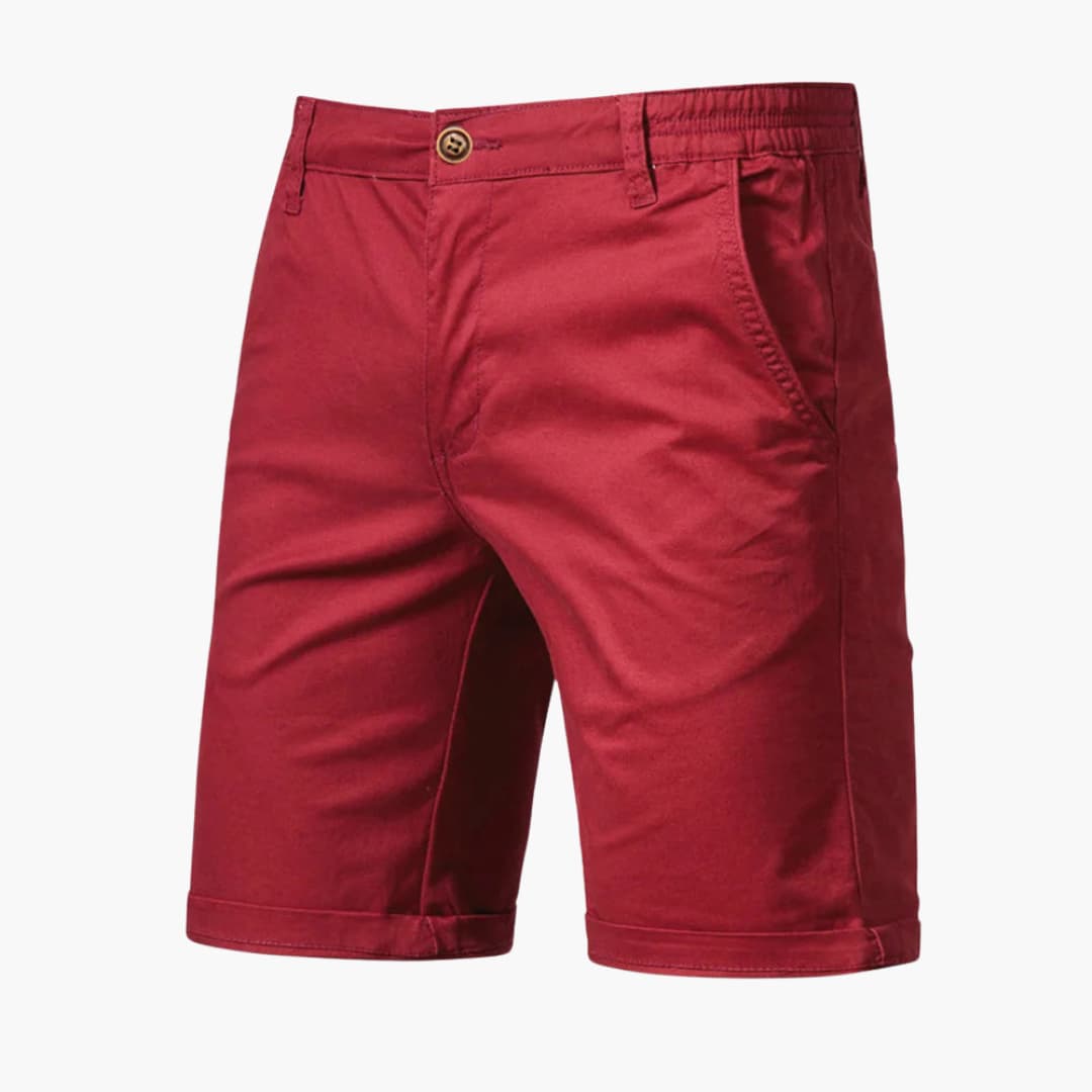 Men's Lightweight Tailored Shorts - Smart Casual Comfort
