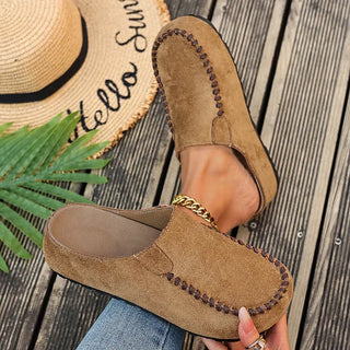 Darcie – Classic Leather Orthopaedic Mules