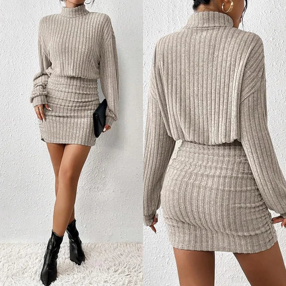 Sophia - Versatile Cozy Knit Dress for Any Occasion