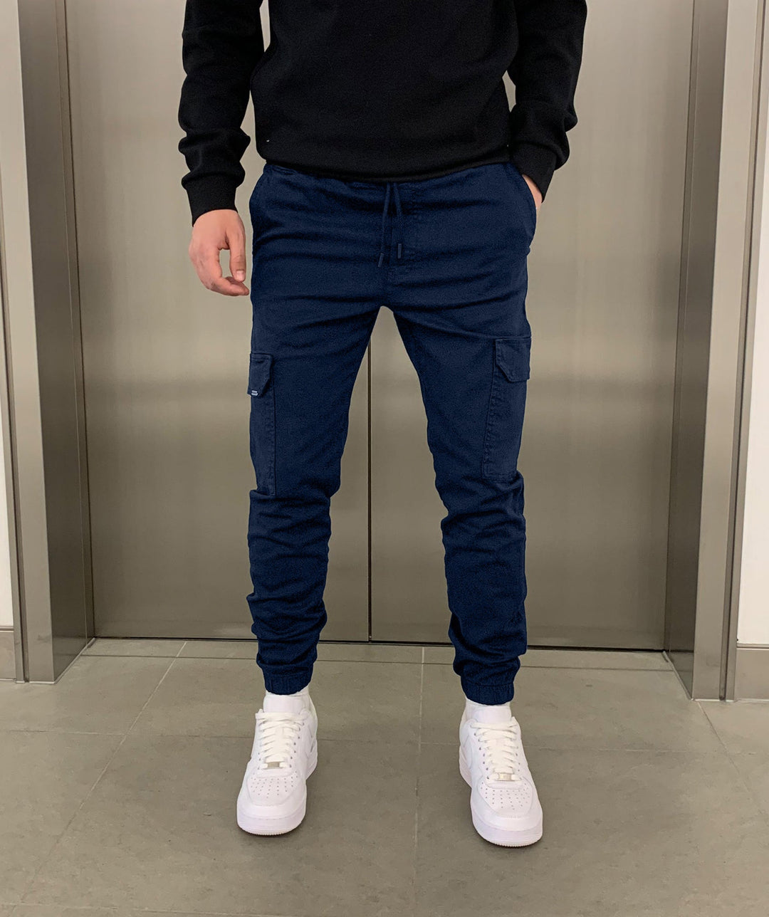 Crispin – Cargo Pants with Jogger Cut