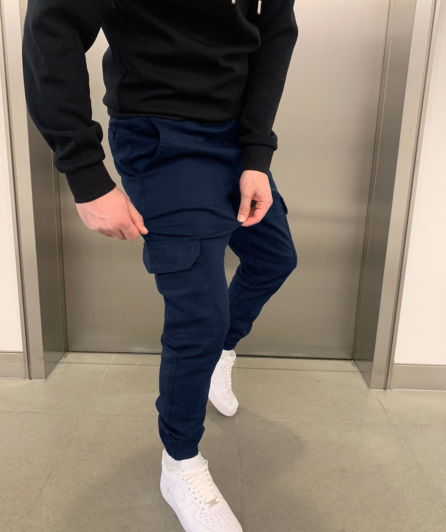 Crispin – Cargo Pants with Jogger Cut