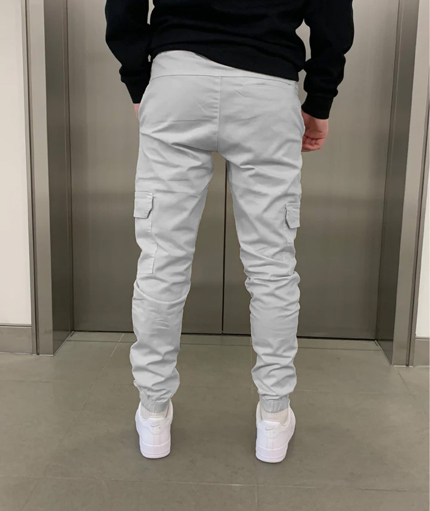 Crispin – Cargo Pants with Jogger Cut