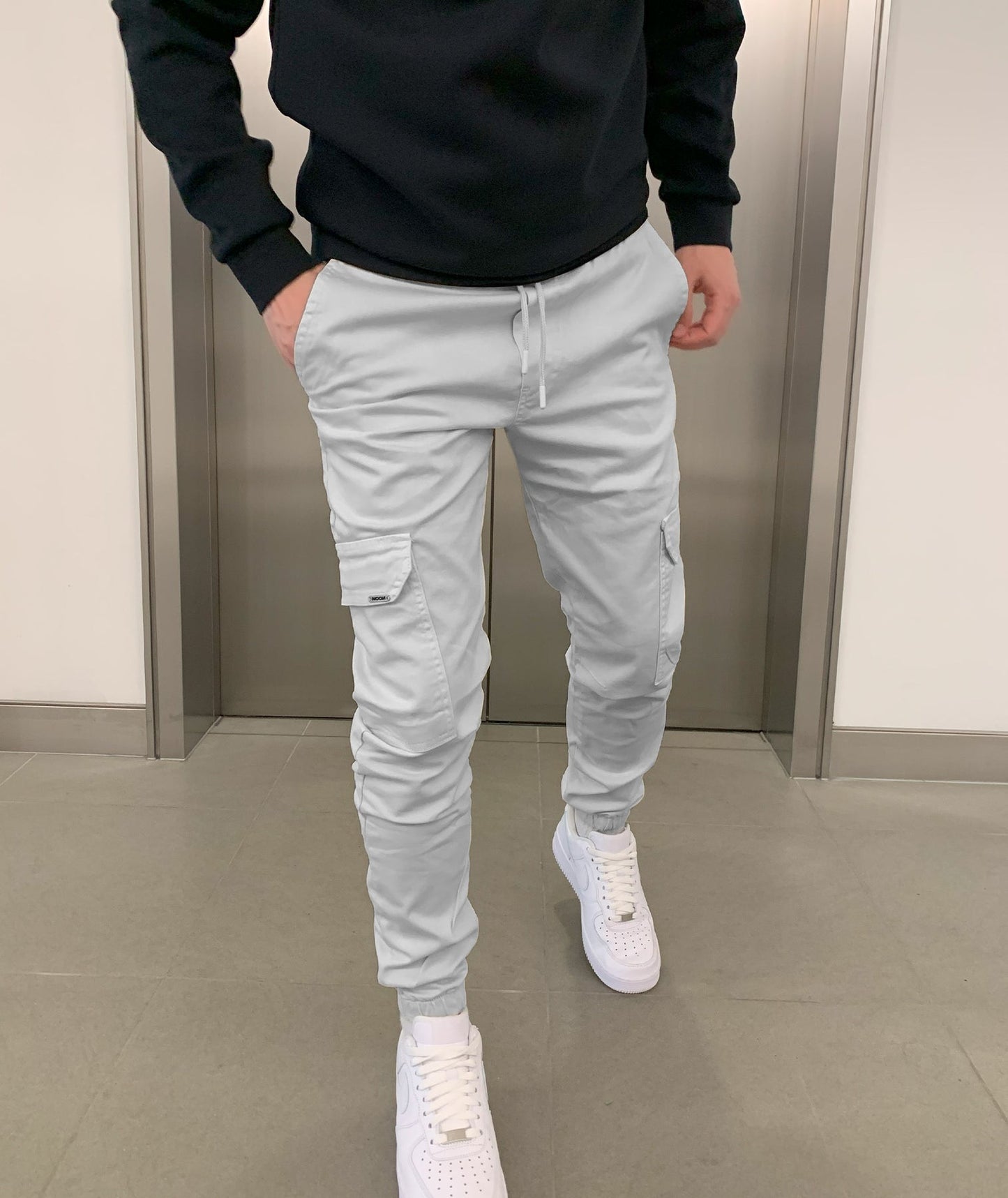 Crispin – Cargo Pants with Jogger Cut