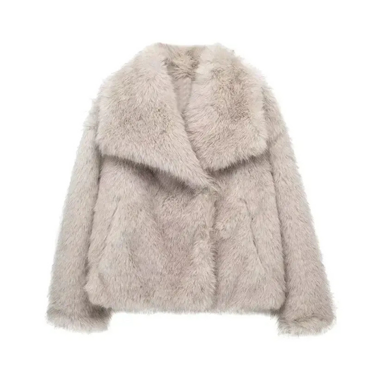Bruna™ | Luxurious Faux Fur Jacket