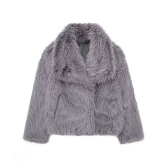 Bruna™ | Luxurious Faux Fur Jacket