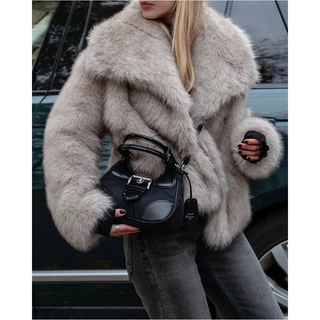 Bruna™ | Luxurious Faux Fur Jacket