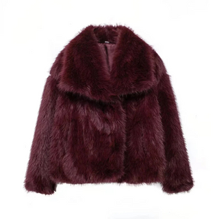 Bruna™ | Luxurious Faux Fur Jacket