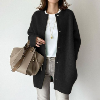 Alicia | Long Soft Knit Cardigan