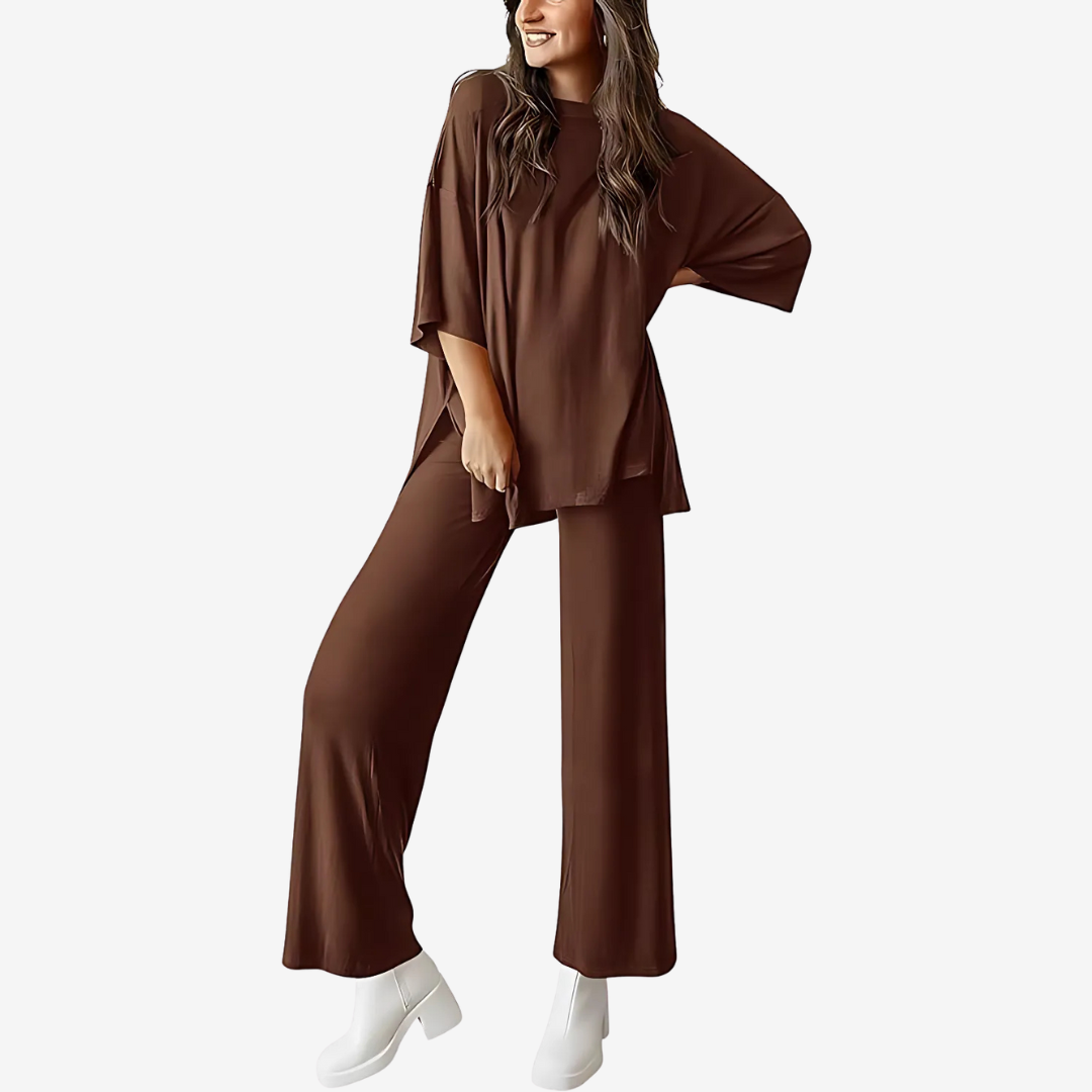Nellie – Soft & Cozy Two-Piece Loungewear Set
