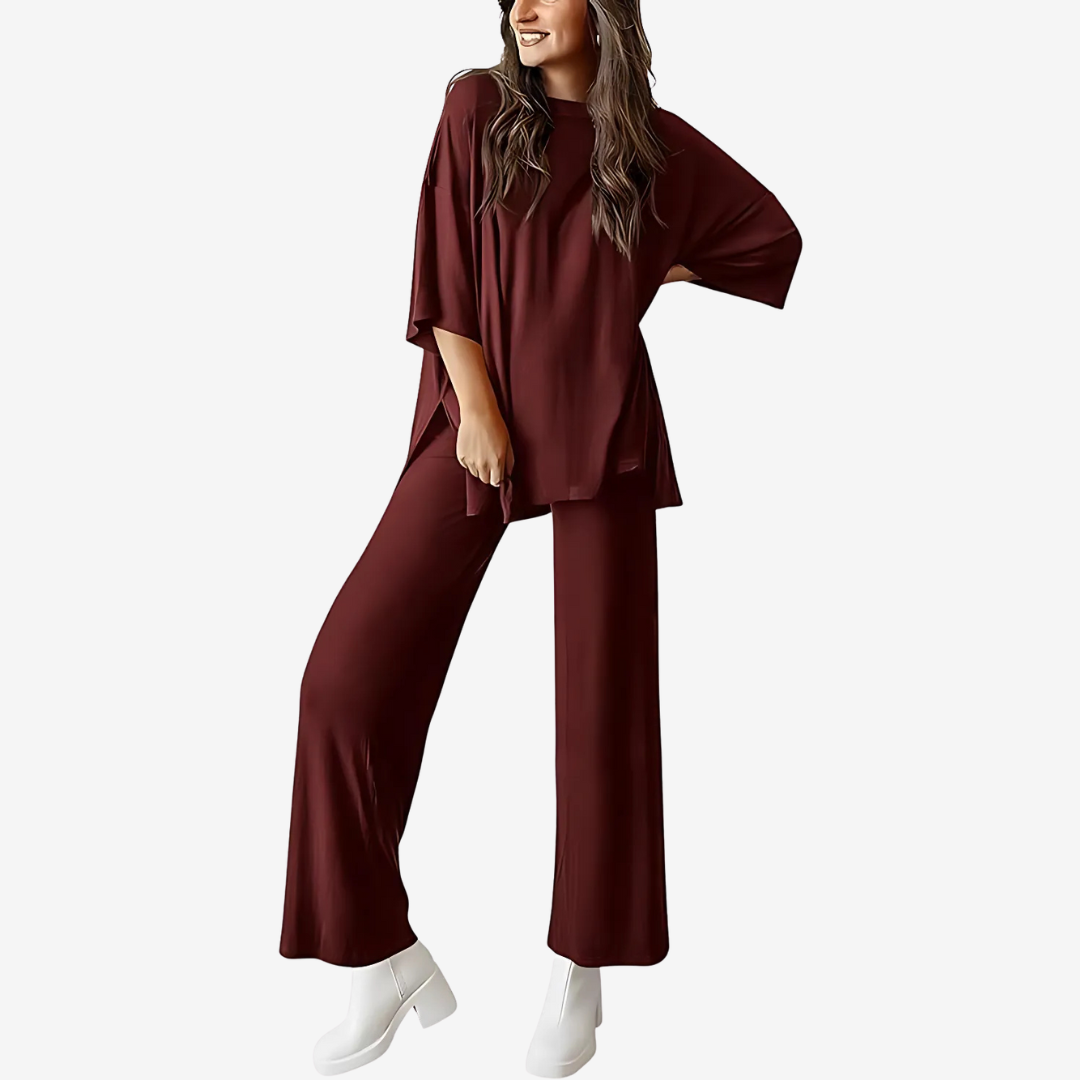 Nellie – Soft & Cozy Two-Piece Loungewear Set