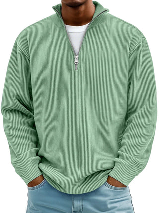 Jude – Stylish Half-Zip Knit Sweater