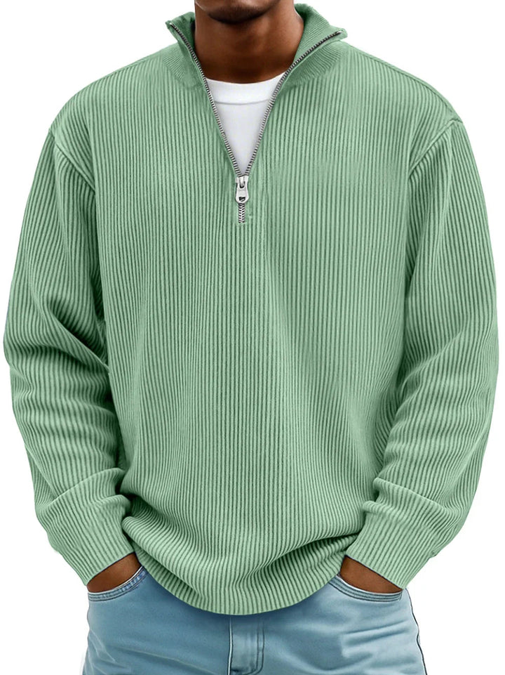 Alastair – Stylish Half-Zip Pullover