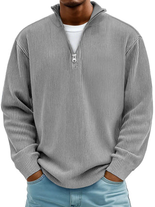 Jude – Stylish Half-Zip Knit Sweater