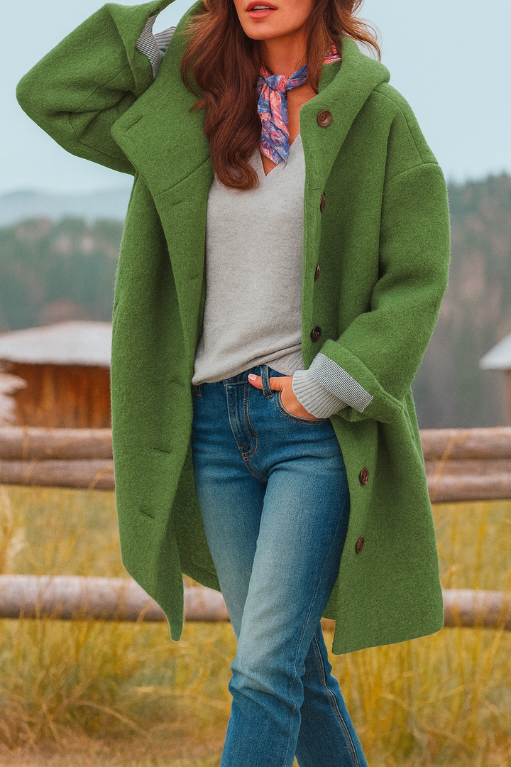 Eileen – Stylish Hooded Jacket with a Chic Silhouette