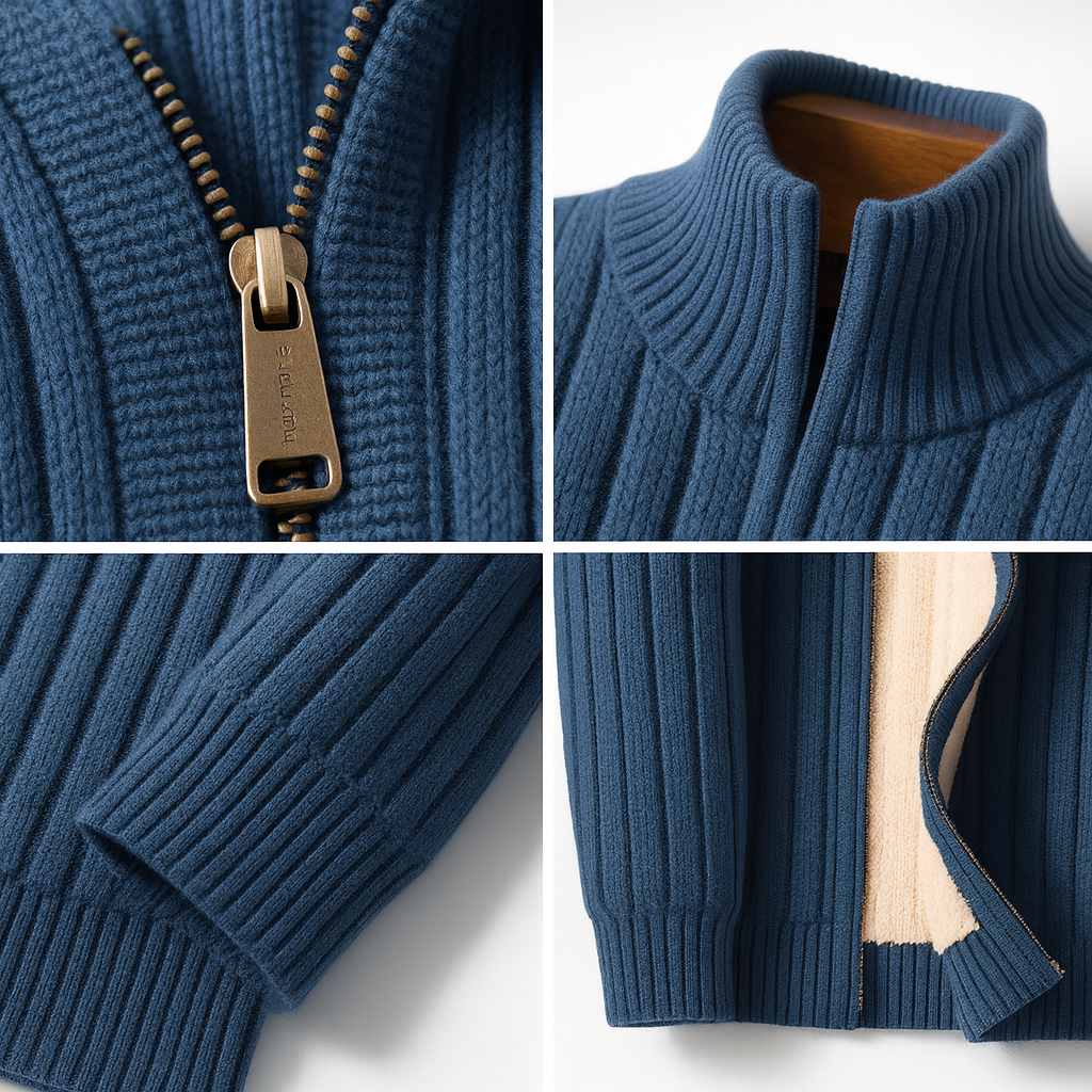Lucas – Timeless Classic Zip Vest