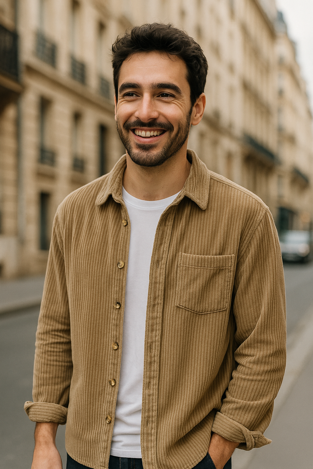 Lennox – Long-Sleeve Corduroy Shirt