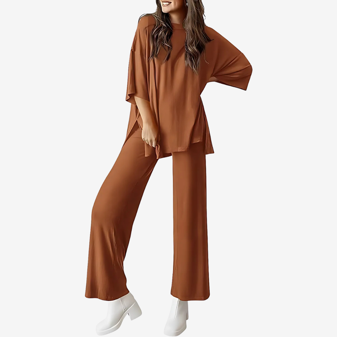 Nellie – Soft & Cozy Two-Piece Loungewear Set